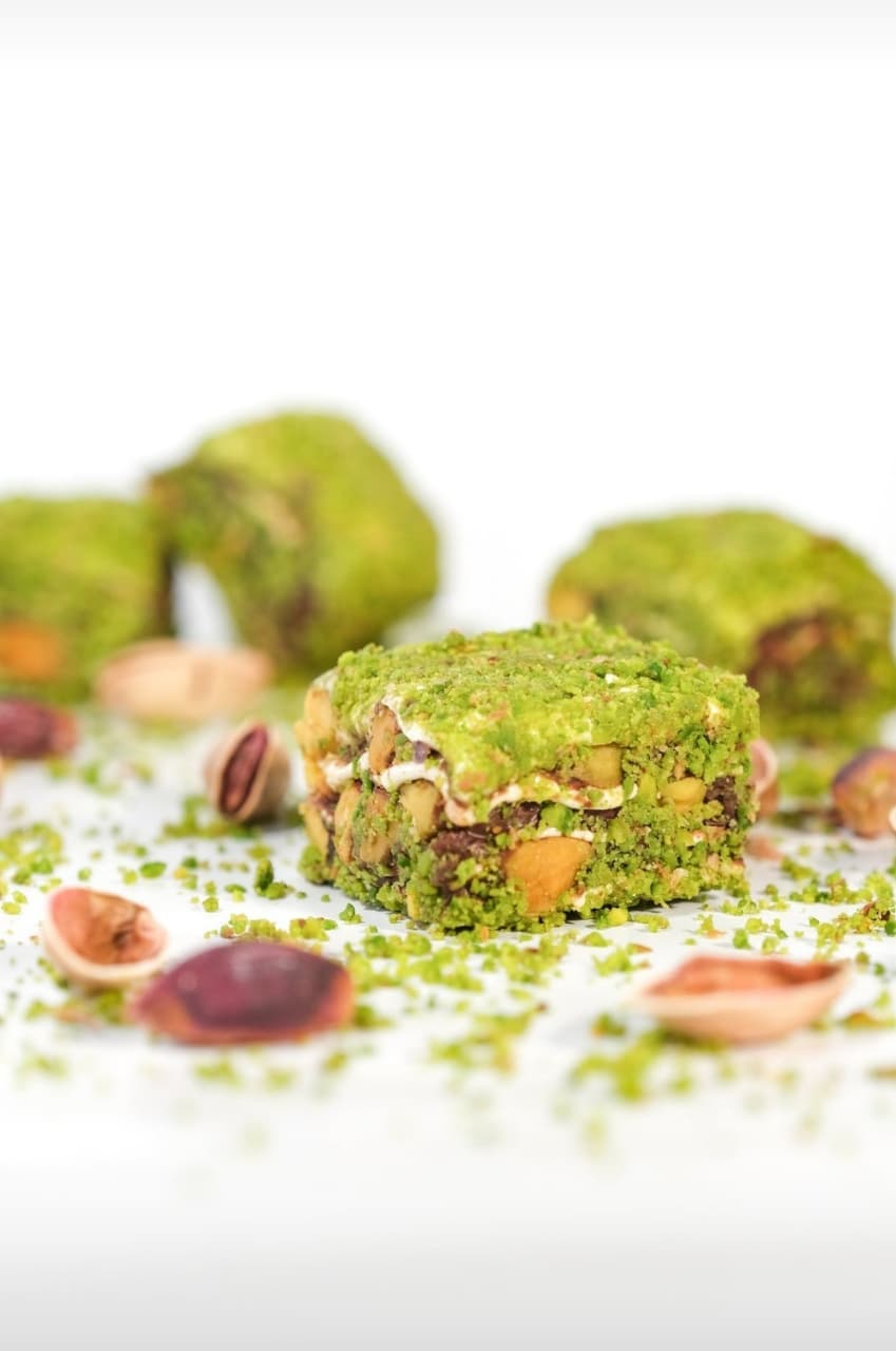 Turkish Delight Baklawa style with Mastic &amp; Pistachio