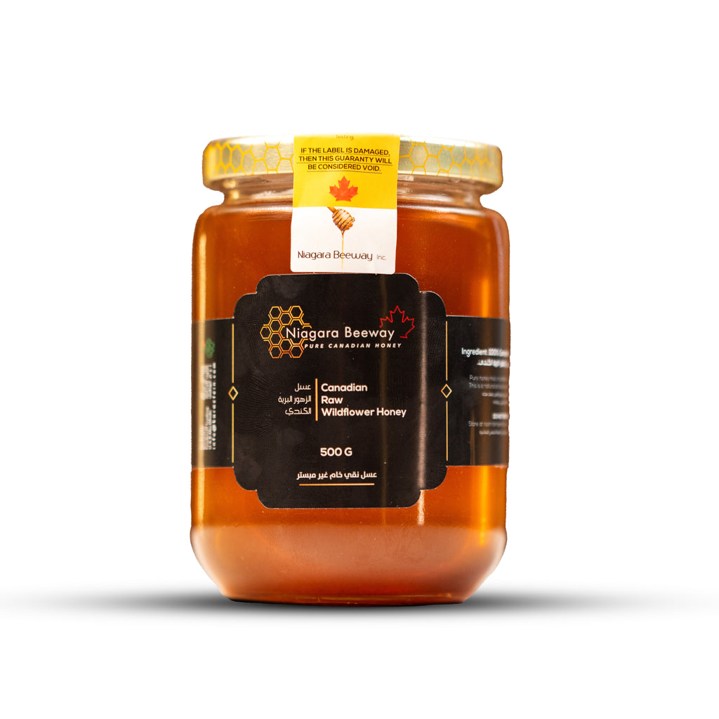 Canadian Natural Organic Raw Wild Flower Honey